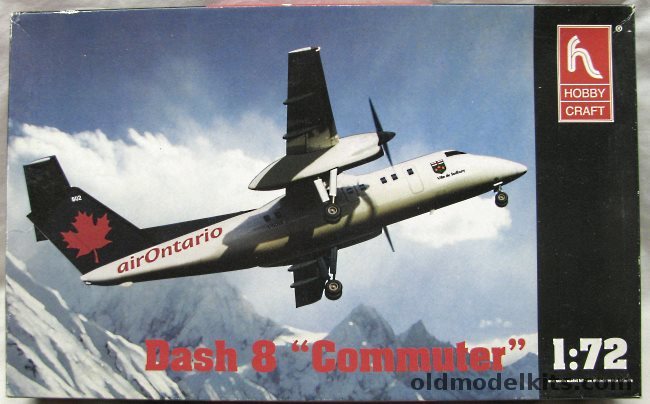 Hobby Craft 1/72 DHC-8 Dash 8 - Air Ontario, HC1345 plastic model kit